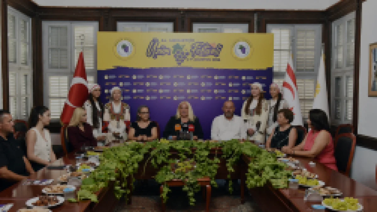 64 Mehmetçik Üzüm Festivali 4 Ağustos Tarihinde Başlıyor