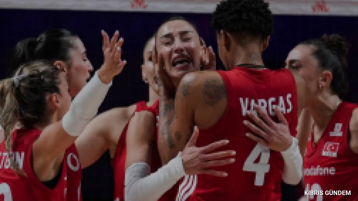 A Milli Kadın Voleybol Takımı VNL Şampiyonu Oldu