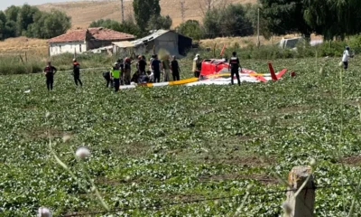 Ankara'daki eğitim helikopteri kazası: 1 can kaybı
