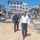 Beypazarı Belediye Başkanı Kasap, Bankalar Caddesi'ndeki çalışmaları yerinde inceledi