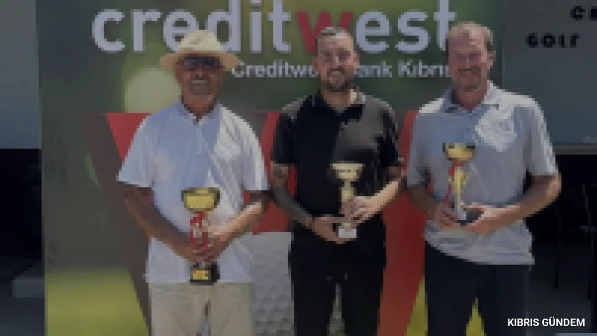 CMC Monthly Medal Golf Turnuvasında Şampiyon Mike Burgess Oldu