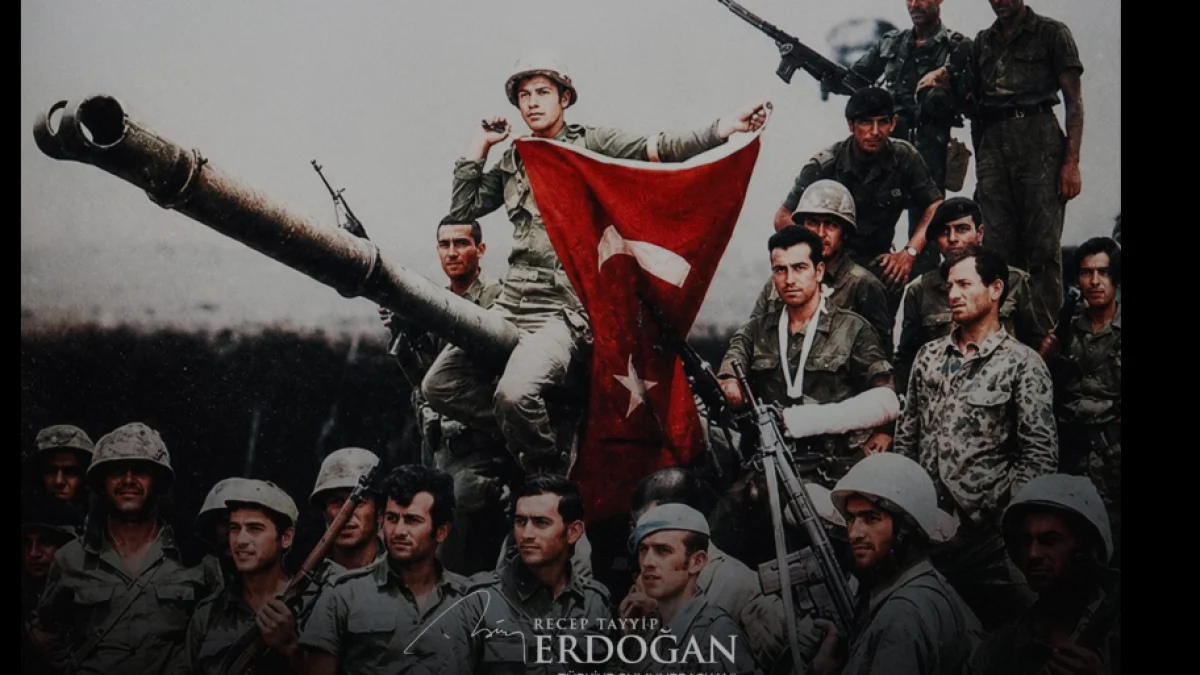 Cumhurbaşkanı Erdoğan ve İletişim Başkanı Duran'dan Kıbrıs Mesajı