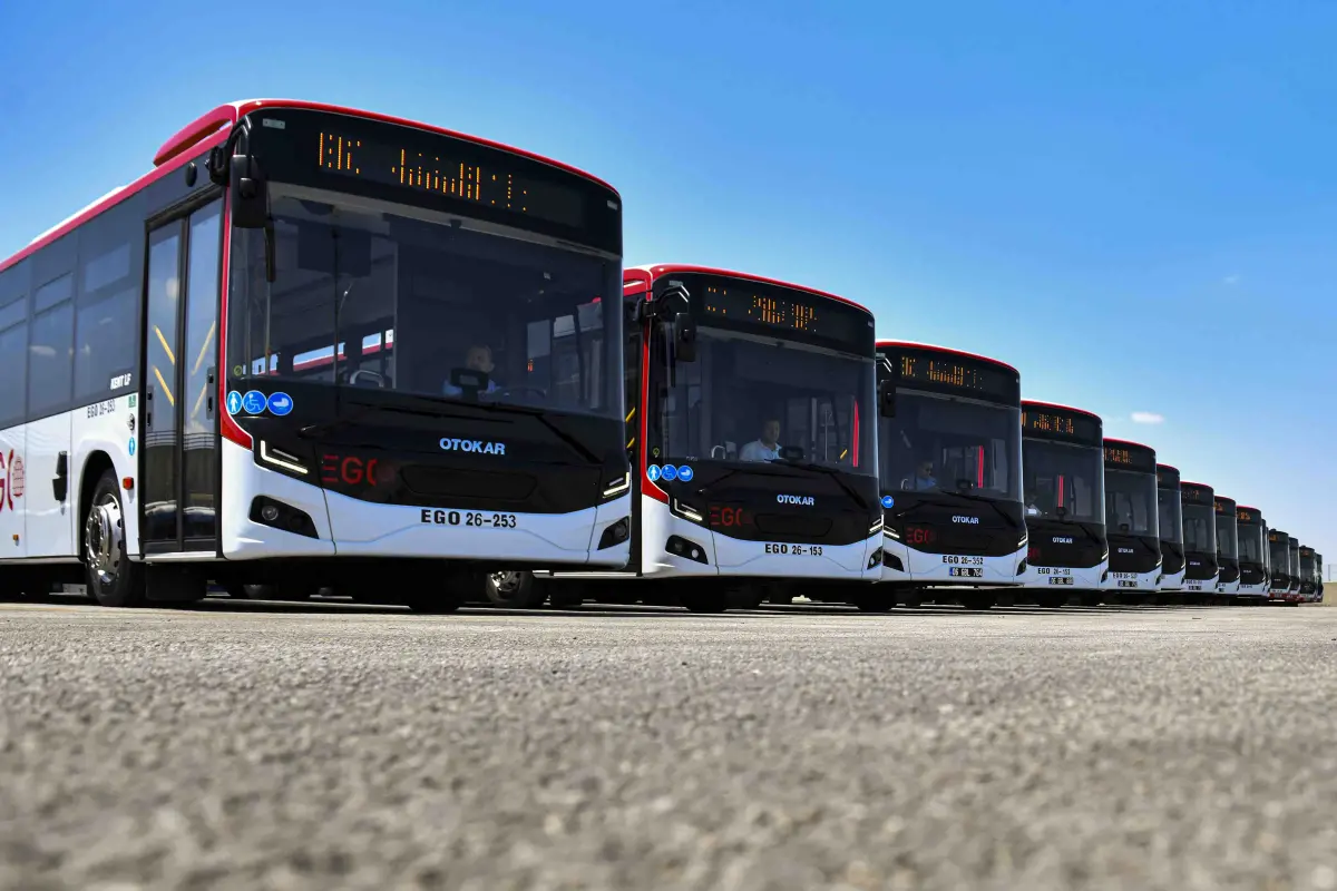 EGO otobüs filosu güçlenmeye devam ediyor