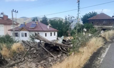 Beypazarı Uruş Mahallesi’nde metruk evler yıkılıyor