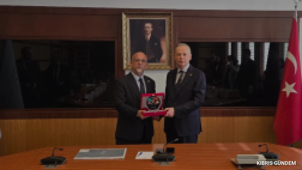İŞAD Heyeti Türkiye Ticaret Bakan Yardımcısı Ağar ile Görüştü