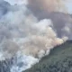 Kaş'taki orman yangınında söndürme çalışmaları ikinci gününde