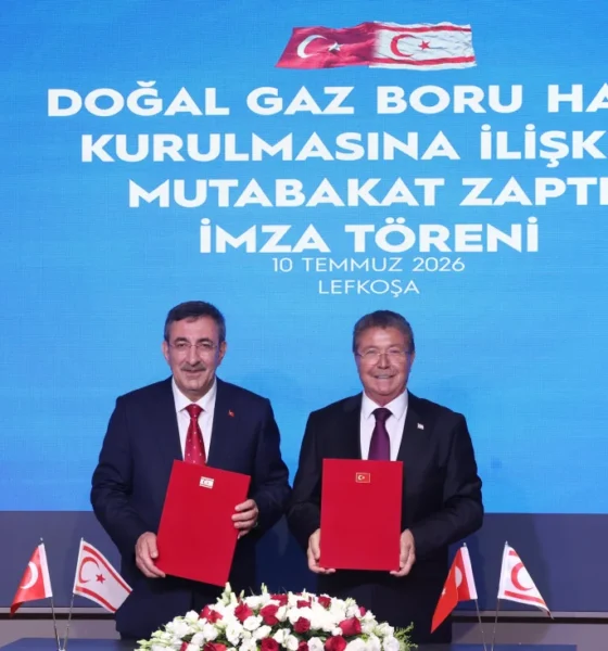 KKTC'ye doğal gaz müjdesi