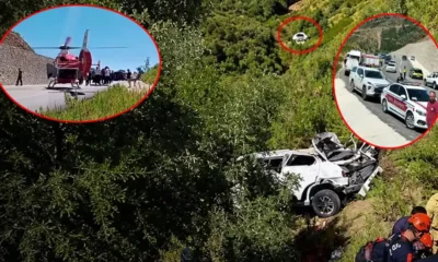Manavgat'ta kaza: Uçuruma yuvarlanan otomobilde 5 ölü, 2 yaralı