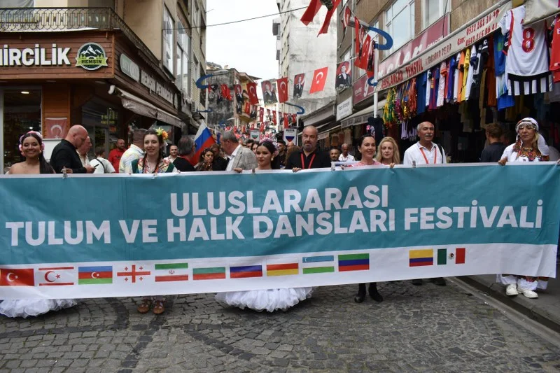 15. Tulum ve Halk Oyunları Festivali Pazar'da coşkuyla başladı