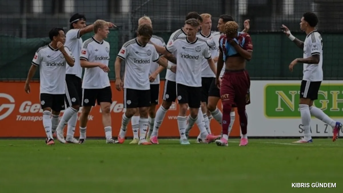 Trabzonspor Yeni Sezon Hazırlık Maçında Frankfurt'a Mağlup Oldu