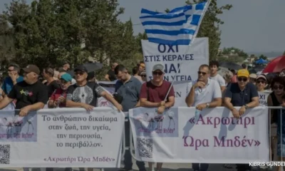 Ağrotur İngiliz Üssüne Yeni Anten Planına Bölge Halkından Tepki