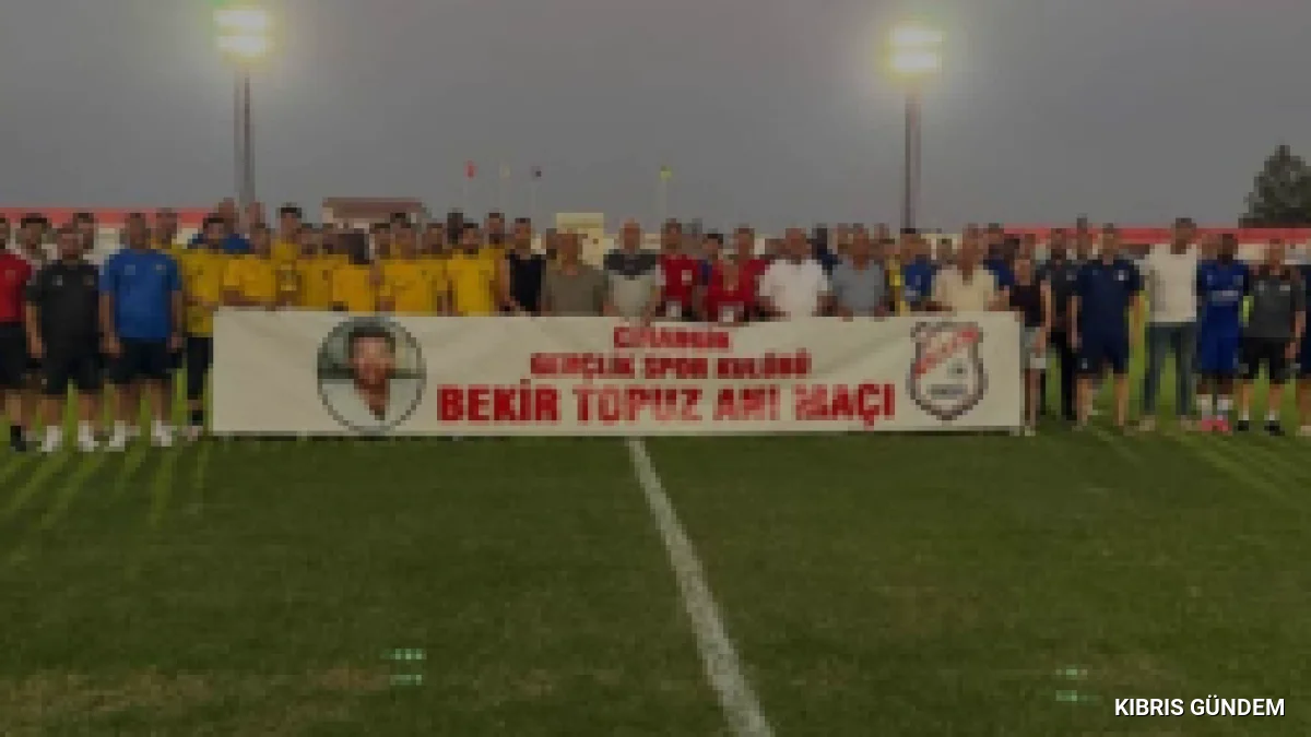 Cihangir Bekir Topuz Anı Maçında Türk Ocağı Limasol'u Mağlup Etti