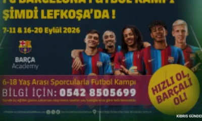 FC Barcelona Futbol Kampı Lefkoşa Genç Yetenekleri Bekliyor