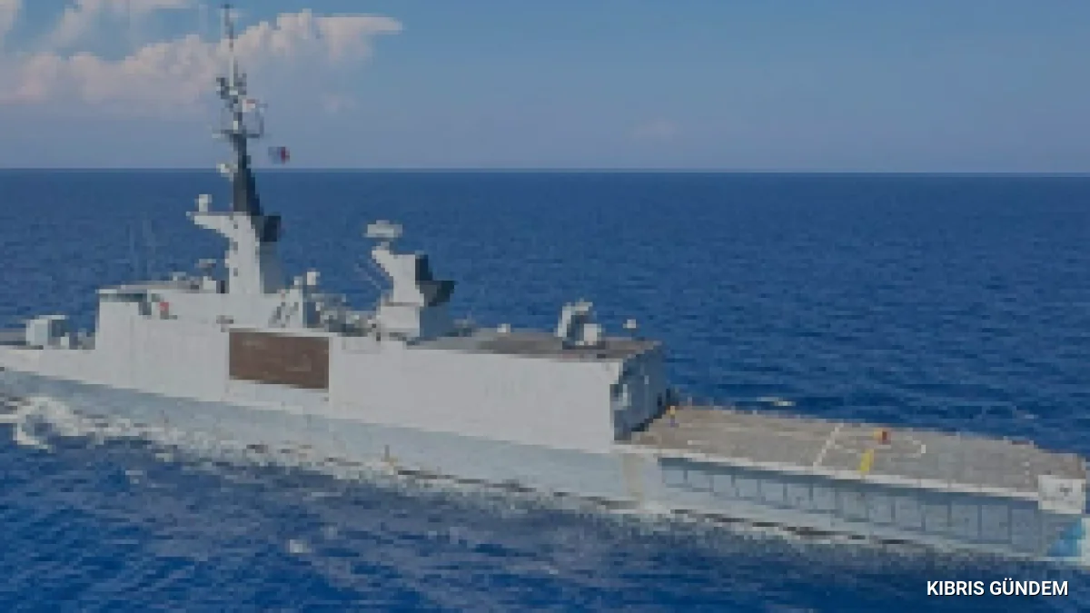 Fransa ve Güney Kıbrıs arasında ortak arama kurtarma tatbikatı