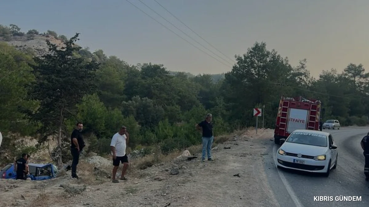 Geçitköy'de alkollü sürücünün neden olduğu kazada bir kişi hayatını kaybetti