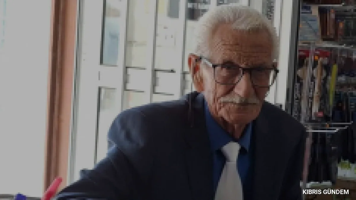 Girne Çamlıbel yolunda feci kaza 85 yaşındaki sürücü hayatını kaybetti