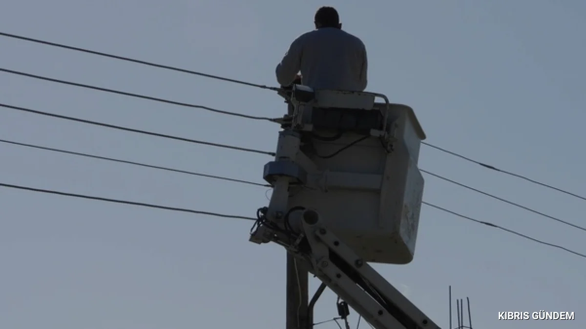 Girne'de Kazı Çalışması Nedeniyle Geniş Çaplı Elektrik Kesintisi