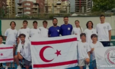 Gönyeli Tenis Kulübü Gürcistan turnuvasından derecelerle döndü