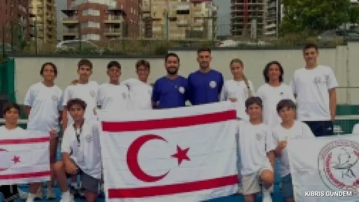 Gönyeli Tenis Kulübü Gürcistan turnuvasından derecelerle döndü
