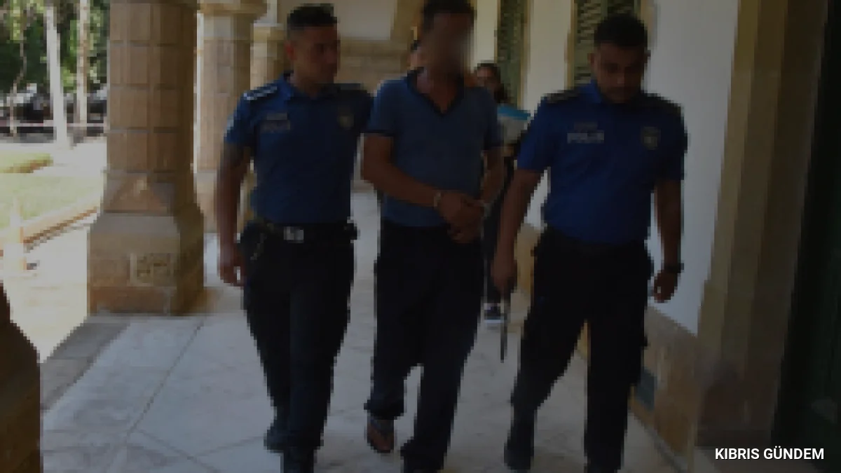 Gönyeli'de eşine şiddet uygulayan zanlıya hapis cezası