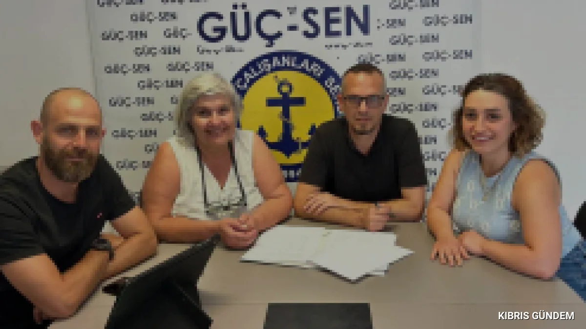 GÜÇ-SEN Gazimağusa Limanında İş Sağlığı ve Güvenliği Eğitimi Başlatıyor