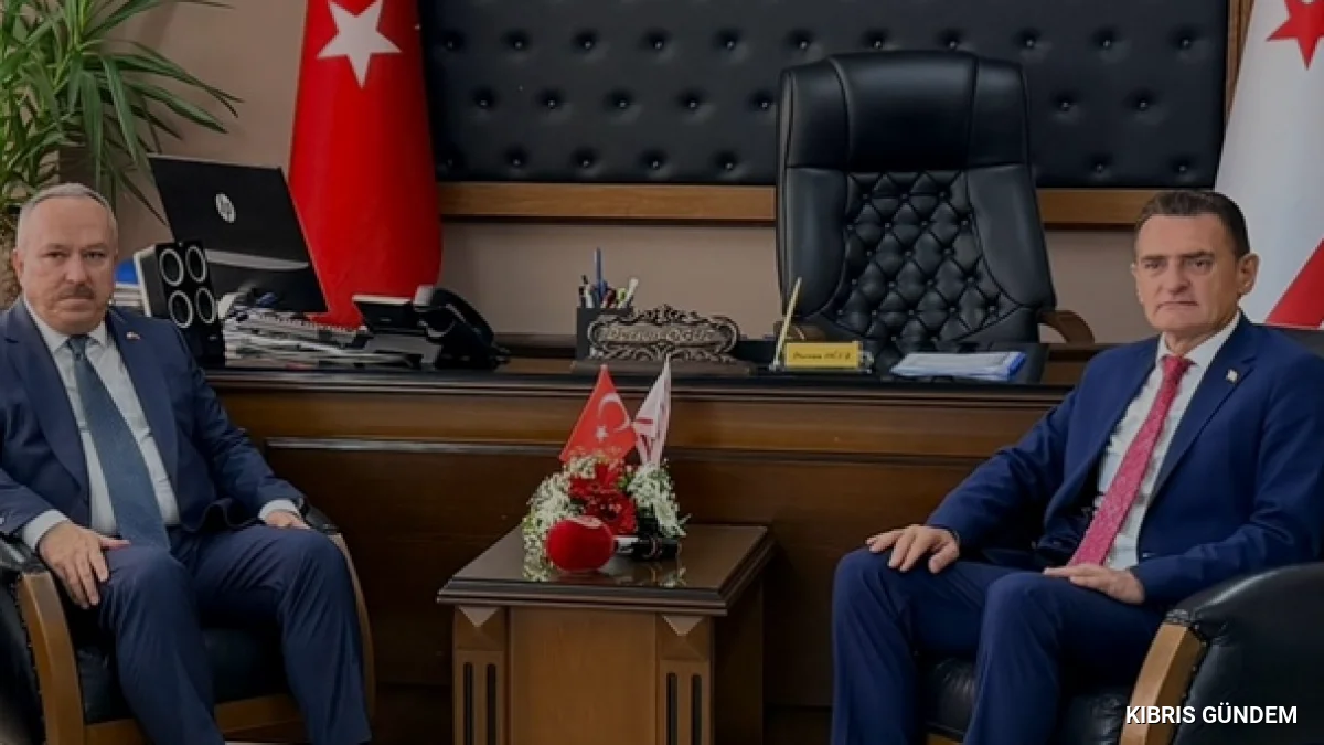 İçişleri Bakanı Oğuz ve Emniyet Genel Müdürü Fidan Güvenlik İçin Bir Araya Geldi
