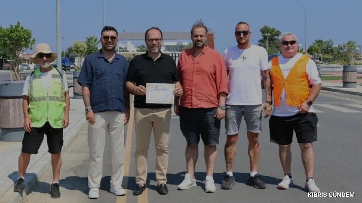 İskele Yarı Maraton Parkuru Uluslararası Sertifikasını Aldı
