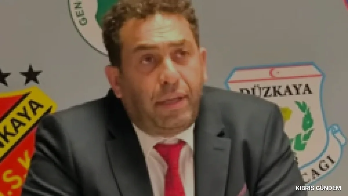 Kıbrıs Türk Futbol Kulüpler Birliği Başkanlığına Redif Nurel Seçildi