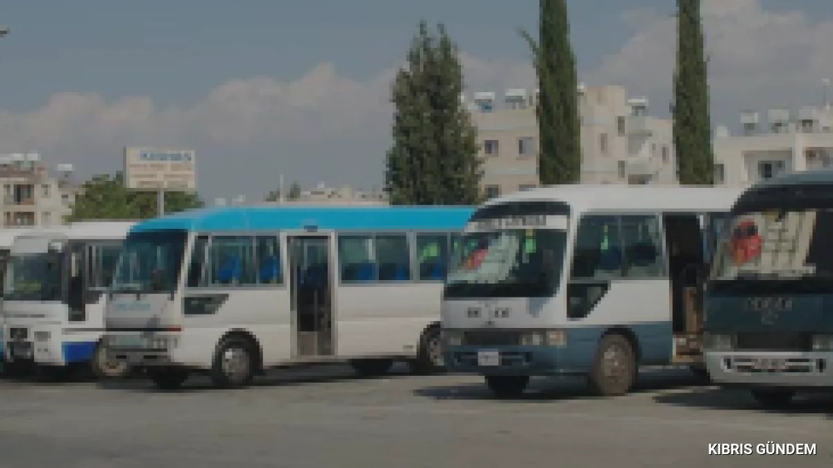 Kıbrıs Türk Toplu Taşımacılar Birliği ücret sistemi için düzenleme bekliyor
