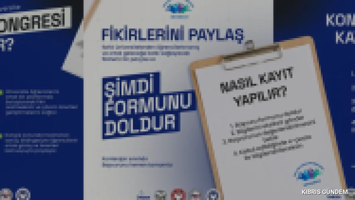 Kıbrıs Türk Üniversite Öğrencileri Kongresi Kayıtları Başladı