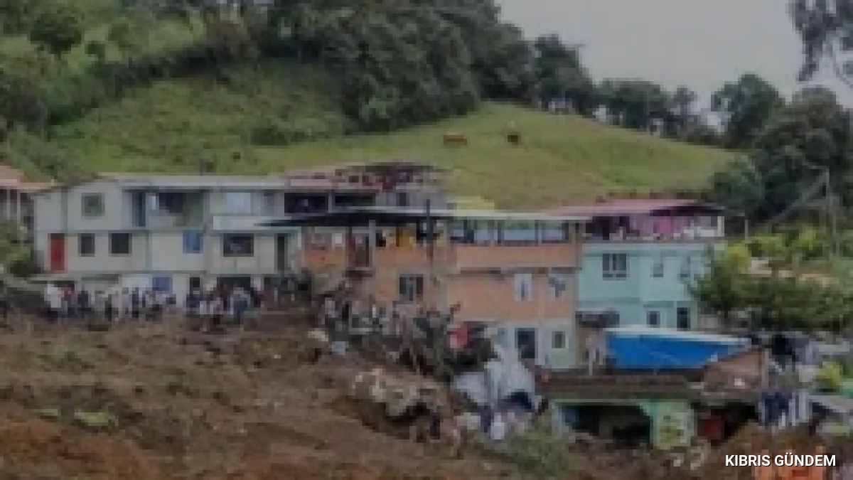 Kolombiya Nariño bölgesindeki altın madeninde toprak kayması 13 can aldı
