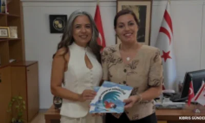 Kültür Dairesi Müdürü Akın Yazar Sinem Kaşifoğlu ile Bir Araya Geldi