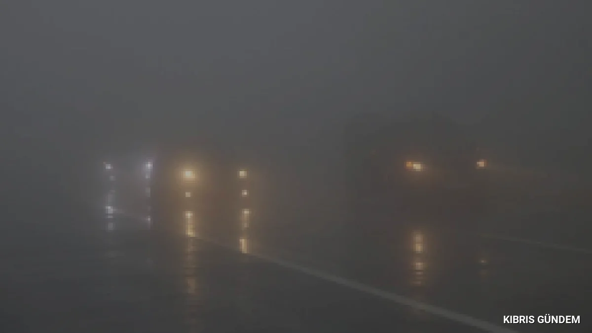 Meteoroloji Dairesinden Üç Gün Boyunca Sis Uyarısı Geldi