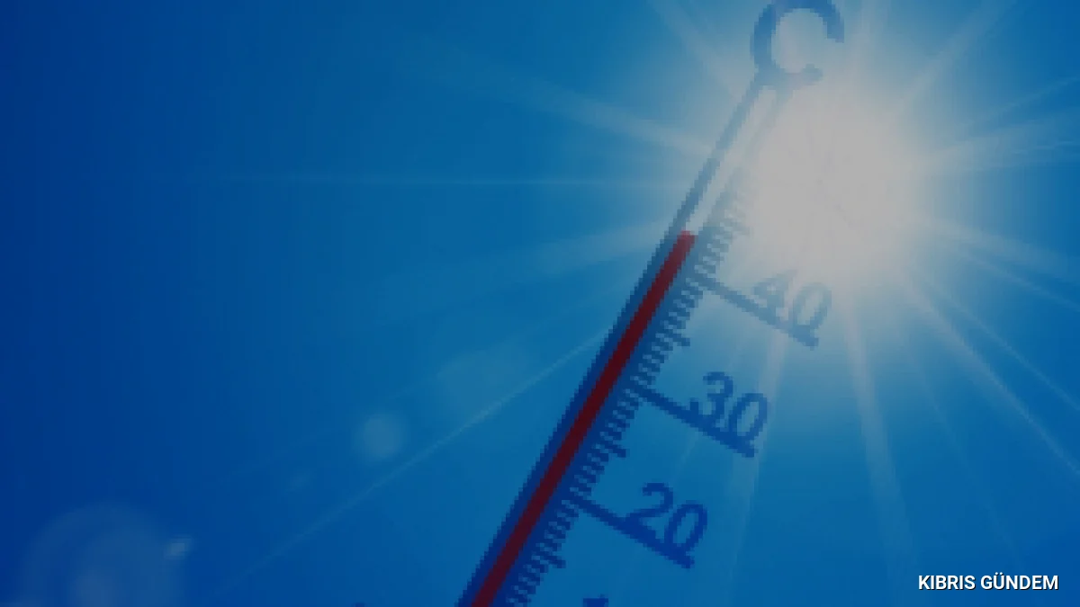 Meteoroloji Dairesinden yüksek hava sıcaklığı uyarısı