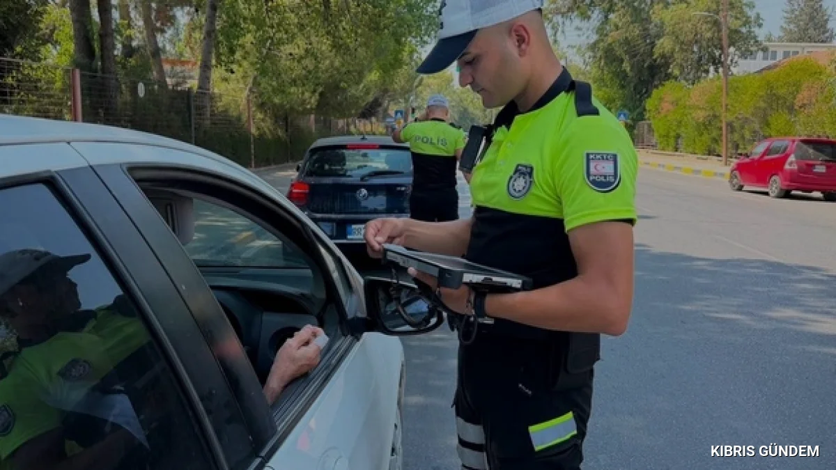 Polis denetimlerinde 3 bin 1 sürücüye cezai işlem uygulandı