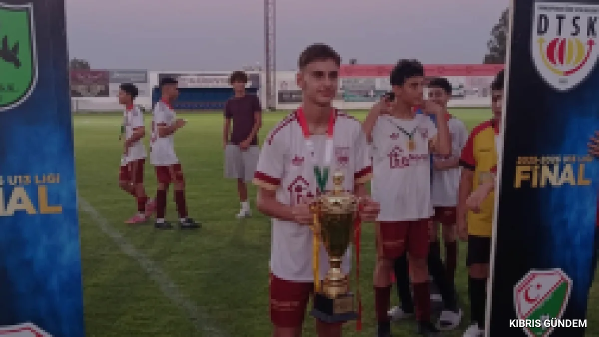 U13 Ligi Gol Kralı Deniz Celalettinoğlu Oldu