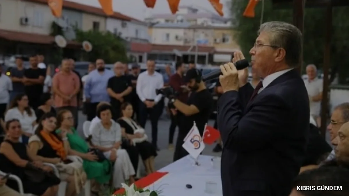 UBP Lefkoşa Belediye Başkan Adayı Mehmet Aktunç İçin Sahaya İndi