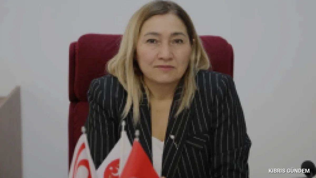 Yasemin Öztürk KKTC İsrail planlarına karşı duruşunu açıkladı