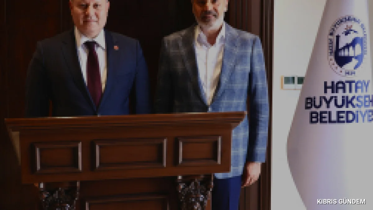 Ziya Öztürkler Hatay Temaslarında İki Devlet Vurgusu Yaptı