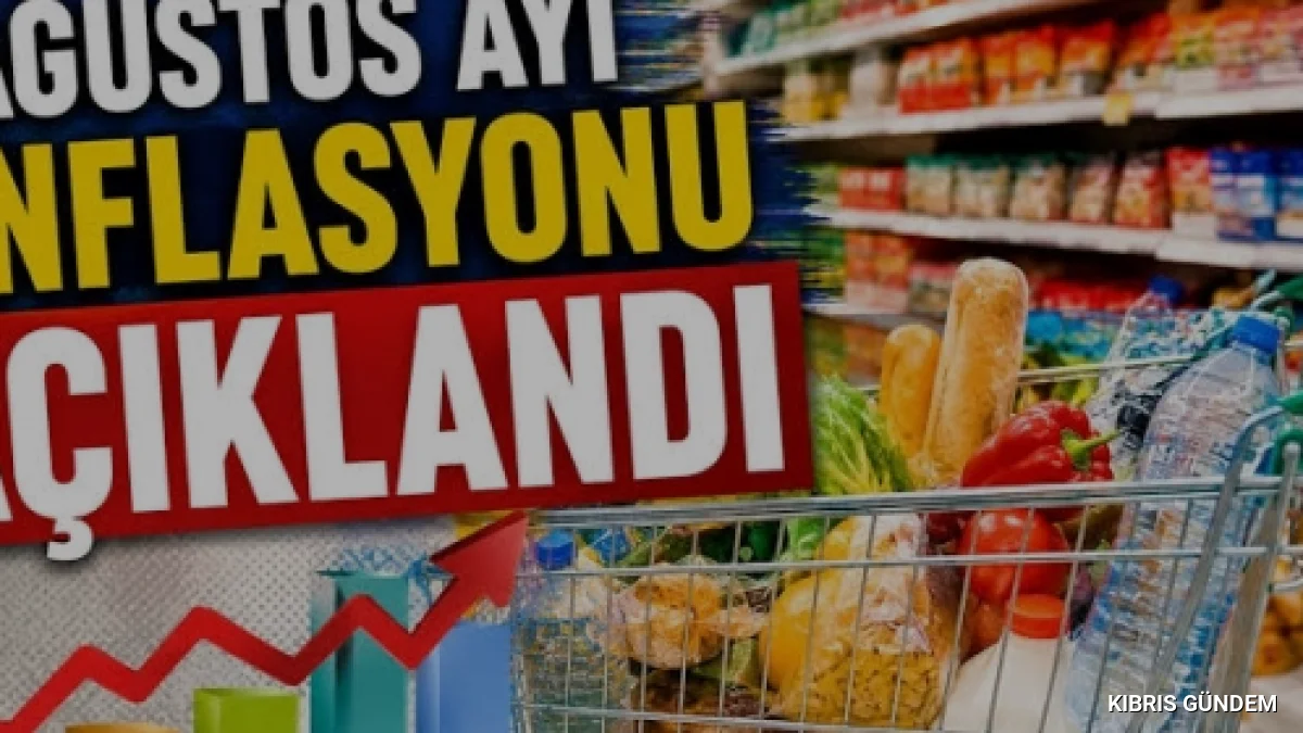 Ağustos ayı enflasyon rakamları belli oldu