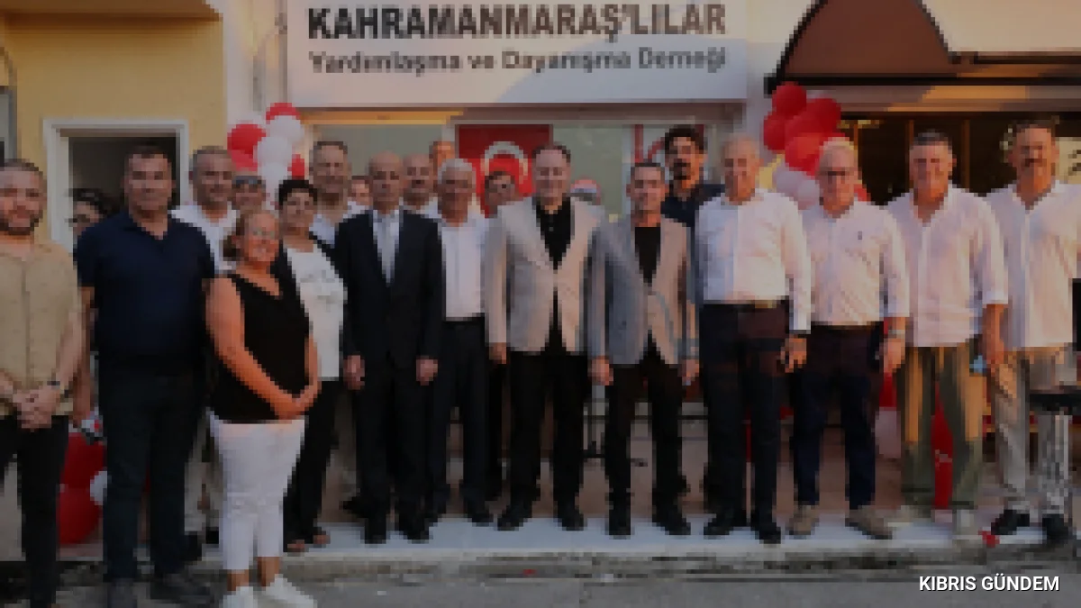 Cumhuriyet Meclisi Başkanı Öztürkler Güzelyurt Şubesi açılışına katıldı