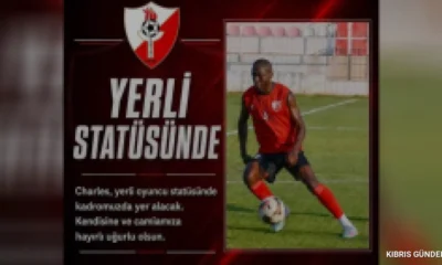 Esentepe Kulübü Charles için yerli statüsünü resmileştirdi