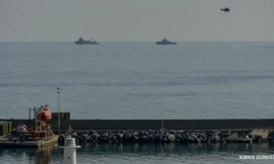 Girne açıklarında batan gemi için TCG Alemdar bölgeye ulaştı