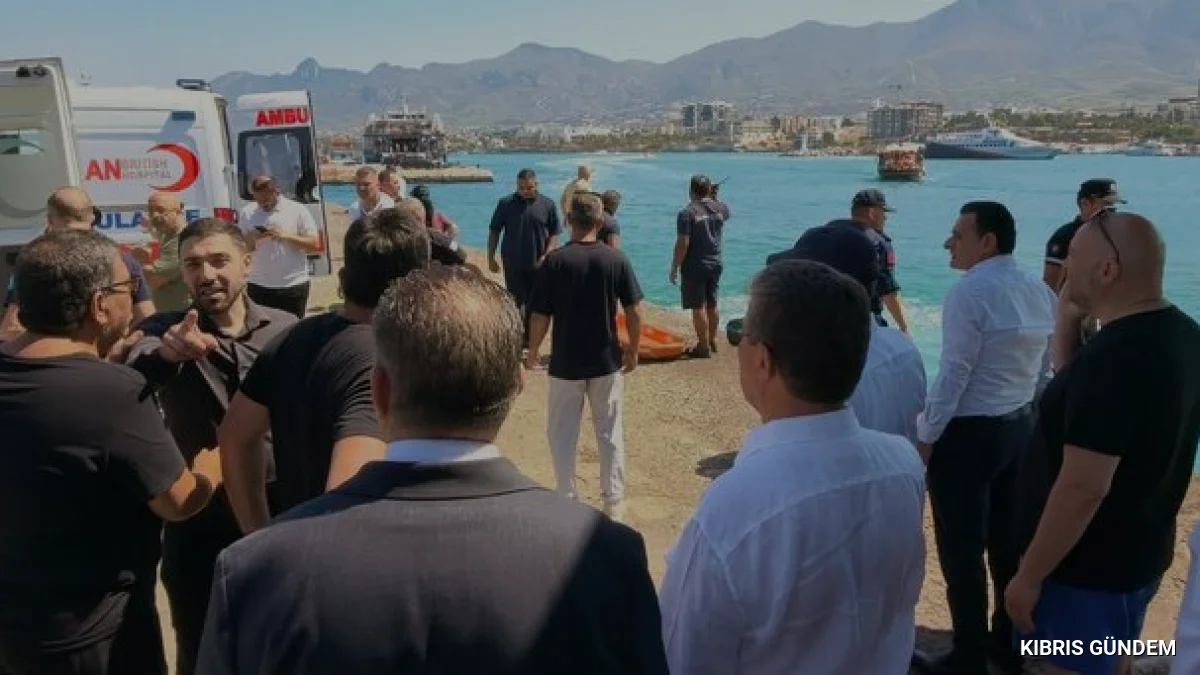 Girne açıklarında batan gemide can kaybı 7 kişiye yükseldi