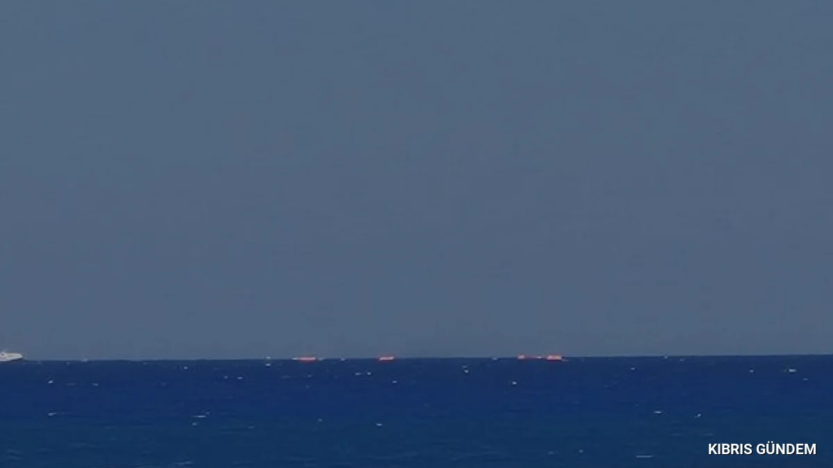 Girne Açıklarında Filo Denizcilik Gemisi İçin Kurtarma Operasyonu