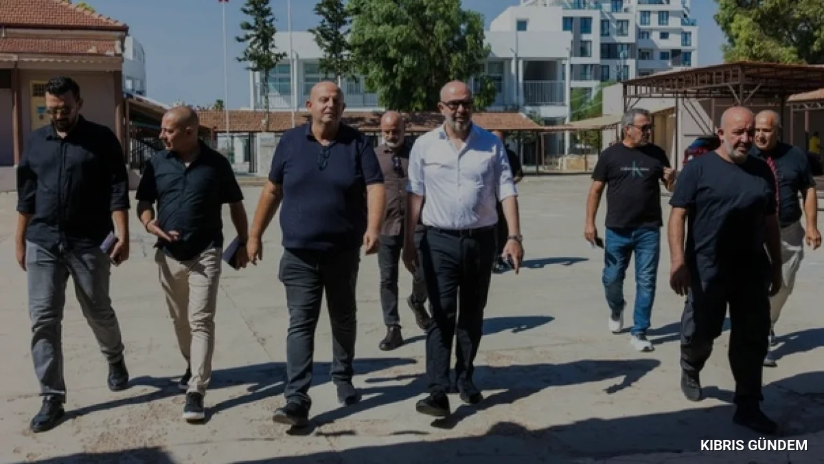 Koral Bozkurt Gazimağusa okullarında eğitim ihtiyaçlarını inceledi
