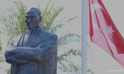 Lefkoşa Atatürk Anıtı'nda 30 Ağustos Zafer Bayramı Töreni