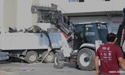 Lefkoşa Organize Sanayi Bölgesinde Temizlik Operasyonu Bir Yılını Doldurdu