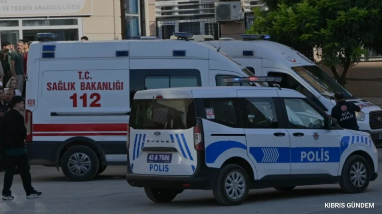 Manisa Turgutlu’da lise önünde silahlı saldırı 10 öğrenci yaralı