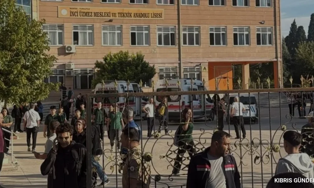 Manisa Turgutluda okul yakınında silahlı saldırı